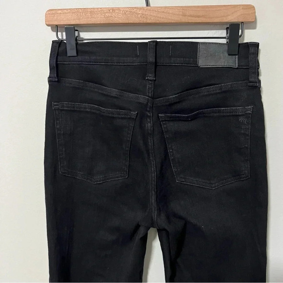 Madewell Kick Out Crop Jeans Black 26 Tall - Picture 11 of 11